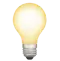 emoji lightbulb