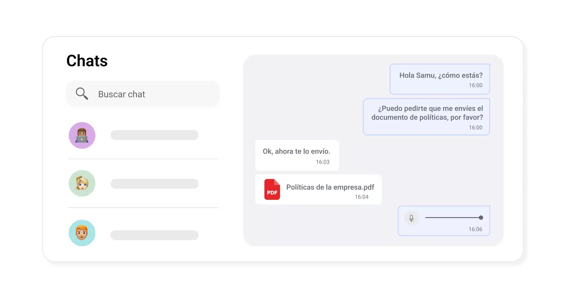 tab chat 1 es