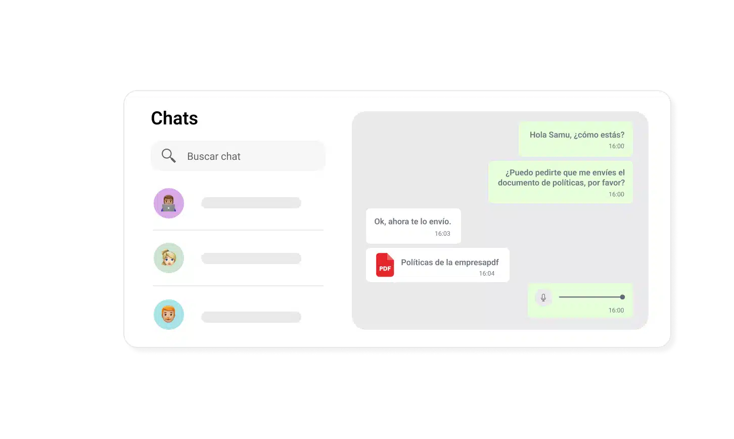 tab chat 1 es