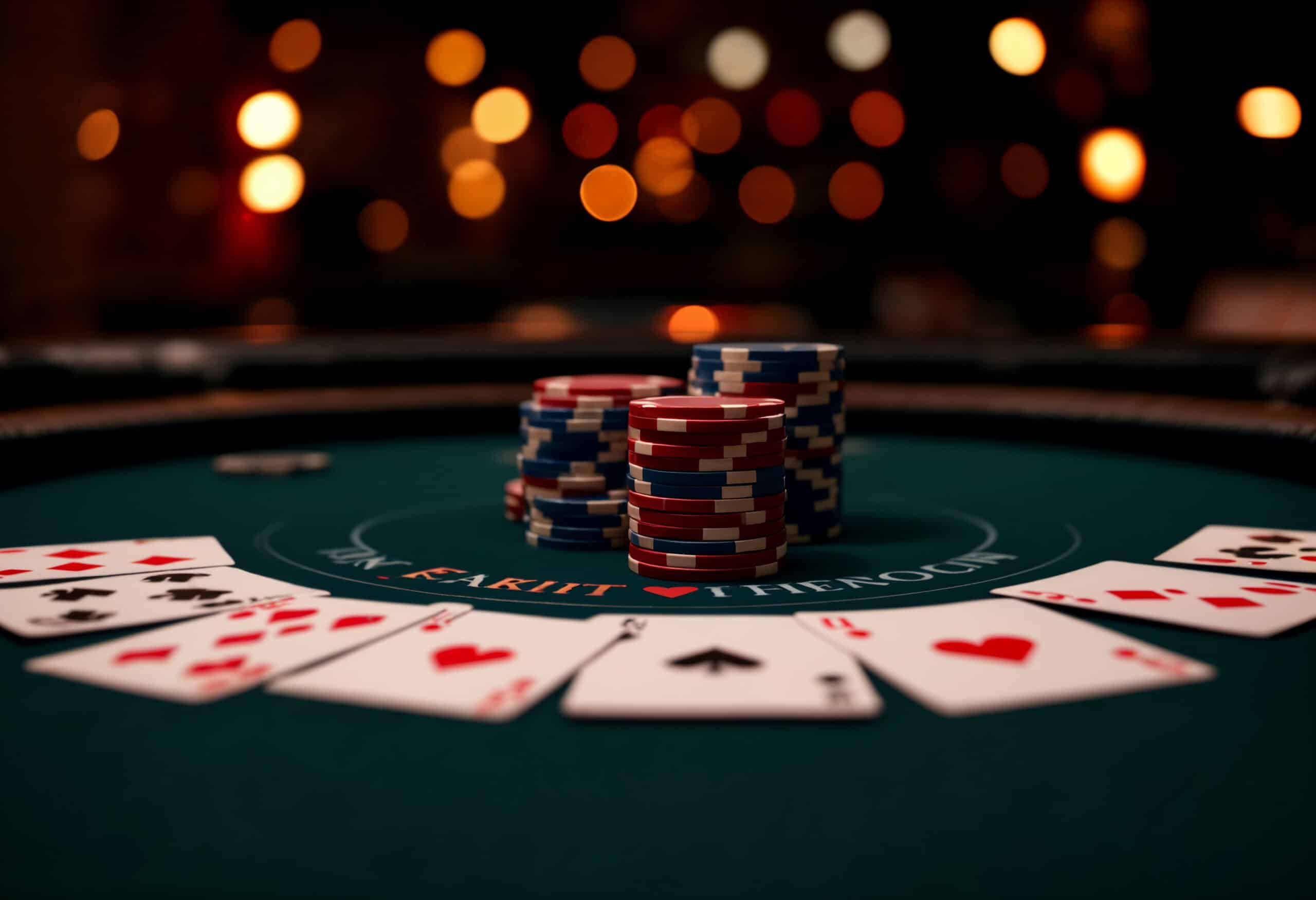 cards prepared poker night