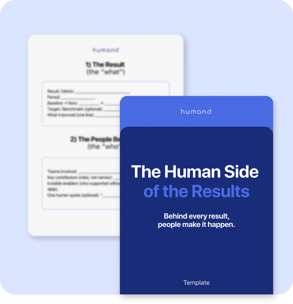 Human side of results